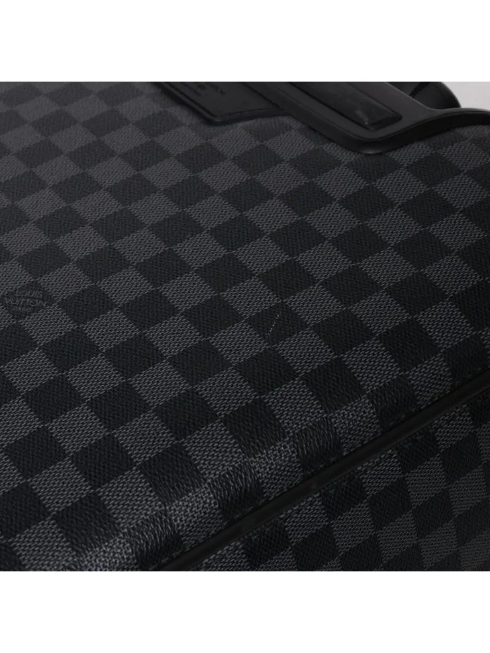 Louis Vuitton Suitcase Carry Case Carrie Damier Graphite Canvas Black Travel Bag